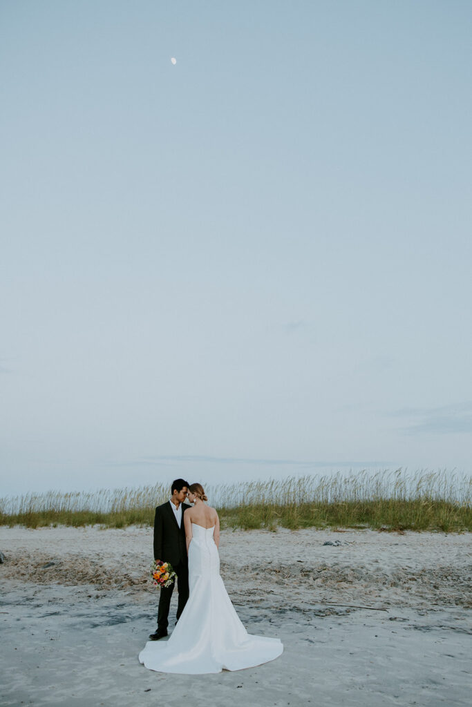 Dreamy Golden Hour Tybee Island Elopement