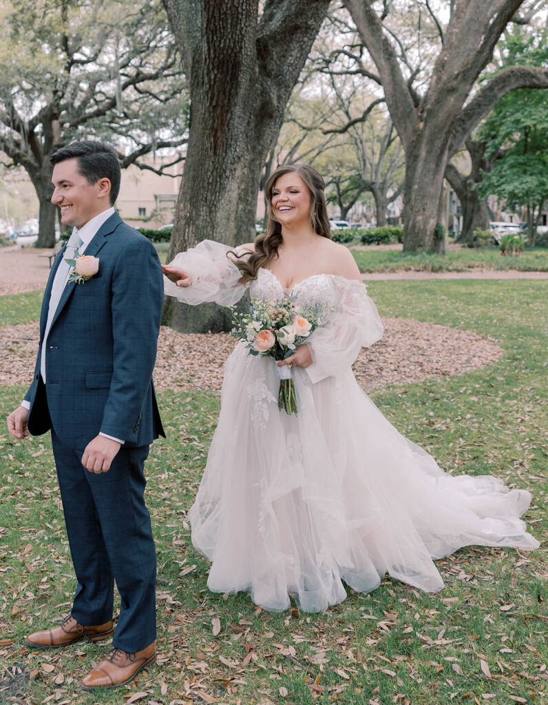 A Romantic Spring Savannah Wedding at Bottle Works