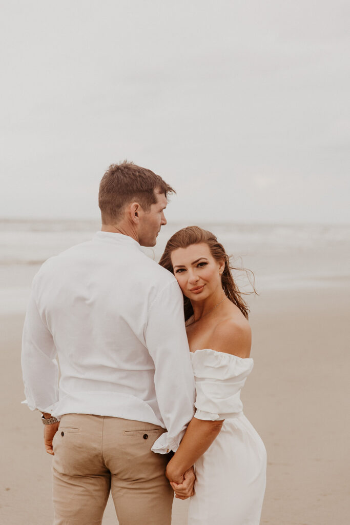 foggy tybee island photoshoot