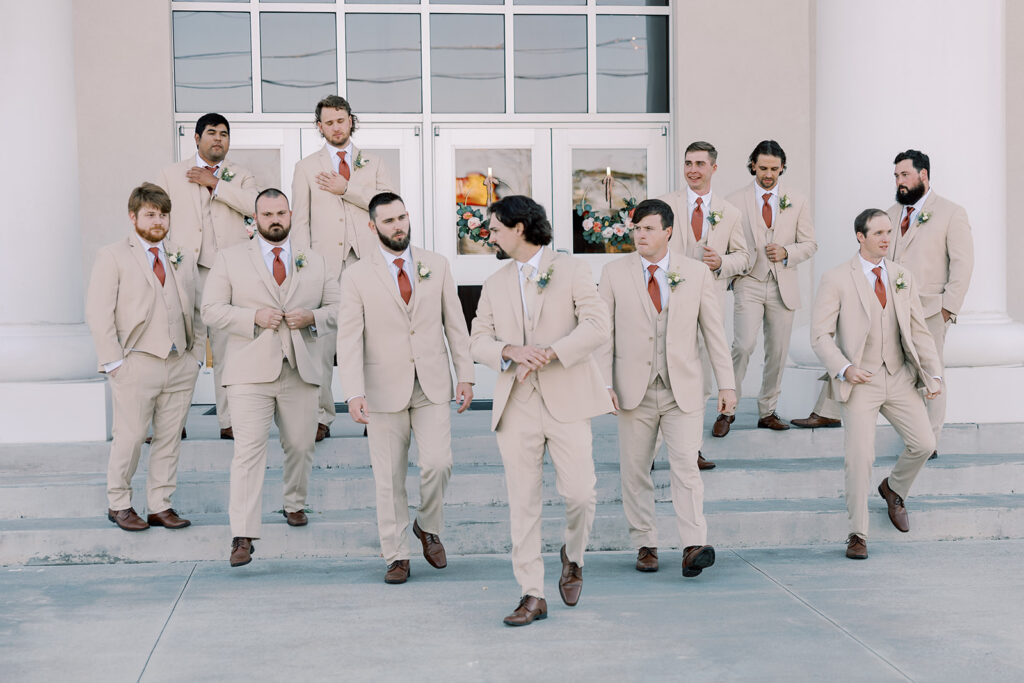 Christin & Aaron’s Romantic Georgia Wedding at Hazelhurst First Baptist Church