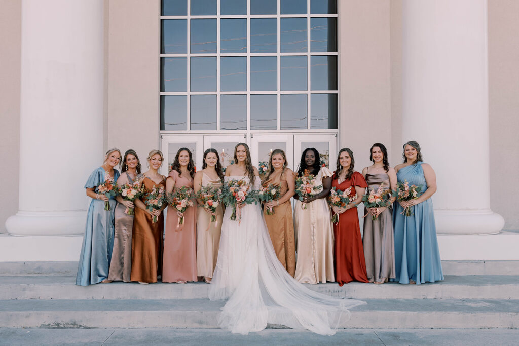 Christin & Aaron’s Romantic Georgia Wedding at Hazelhurst First Baptist Church