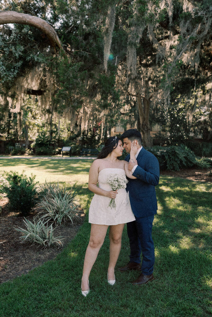 Yamila & Douglas’ Romantic Tybee Island Engagement and Bluffton SC Elopement