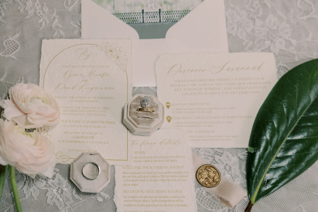 A Classic Spring Wedding at Forsyth Park Filled With Romance and Southern Charm