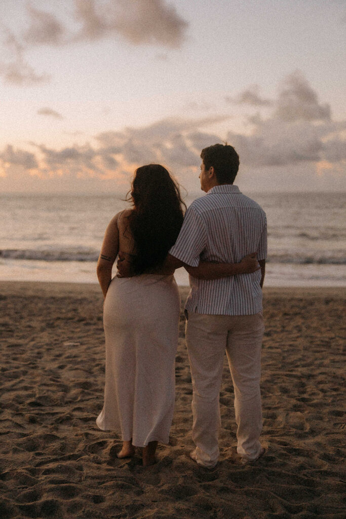 Yamila & Douglas’ Romantic Tybee Island Engagement and Bluffton SC Elopement