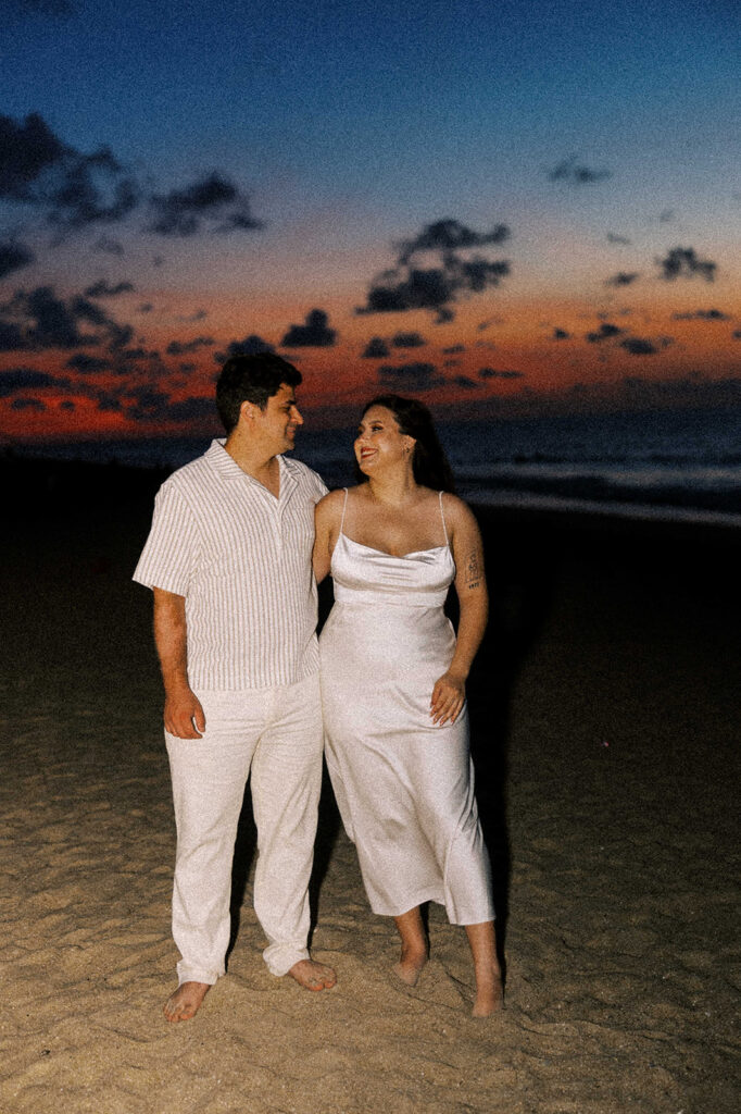 Yamila & Douglas’ Romantic Tybee Island Engagement and Bluffton SC Elopement