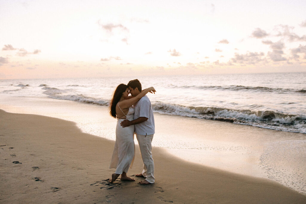 Yamila & Douglas’ Romantic Tybee Island Engagement and Bluffton SC Elopement