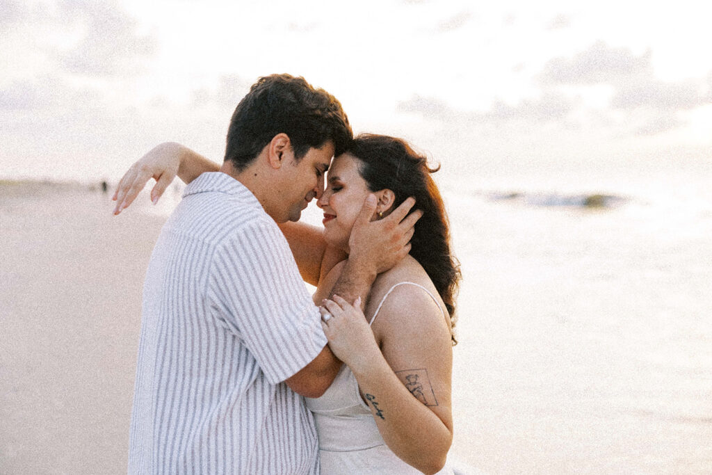 Yamila & Douglas’ Romantic Tybee Island Engagement and Bluffton SC Elopement