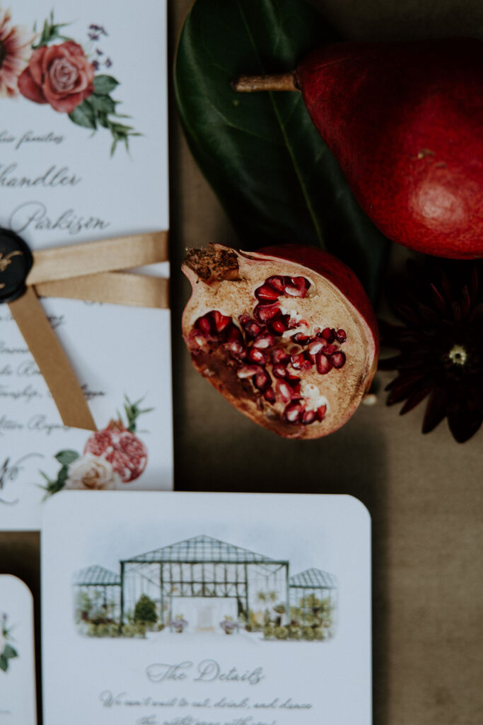 stunning moody wedding decor