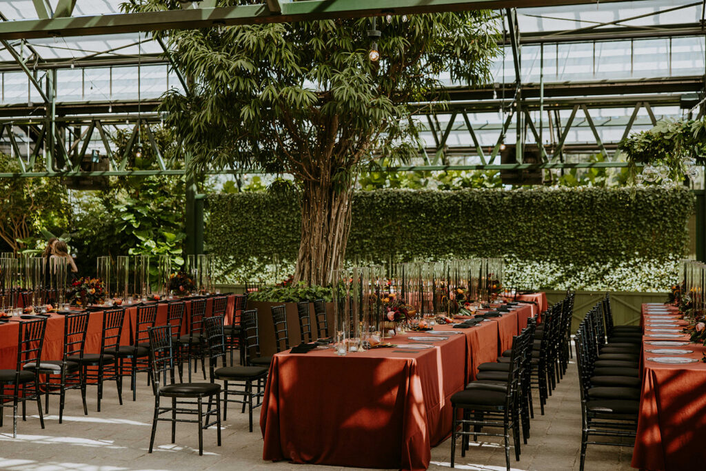 A Moody Celestial Garden Wedding at Planterra Conservatory in Michigan