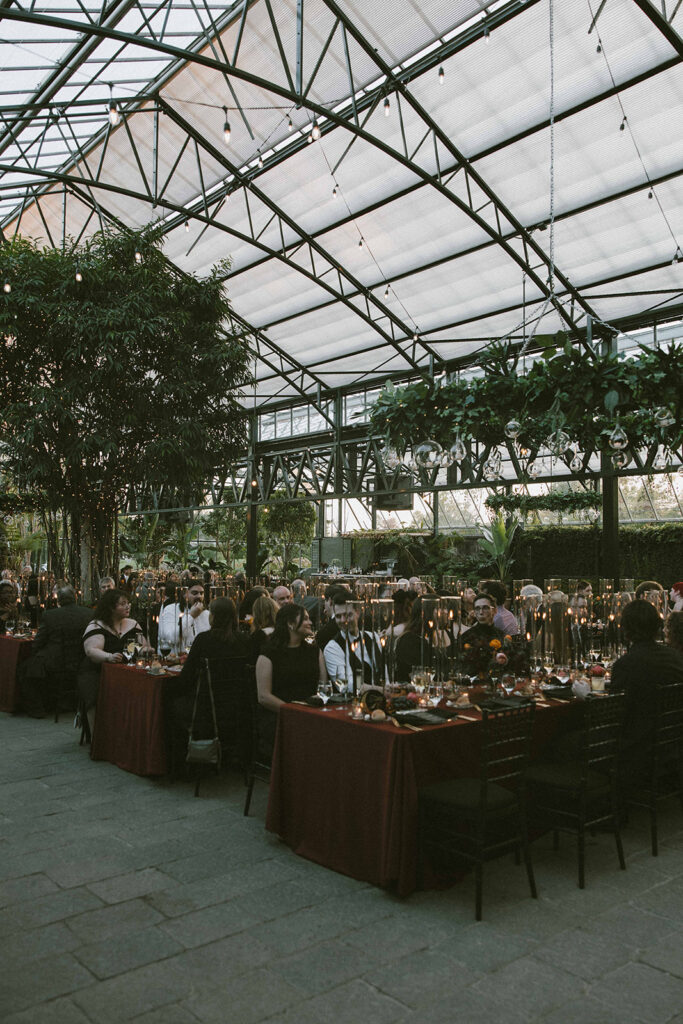 A Moody Celestial Garden Wedding at Planterra Conservatory in Michigan