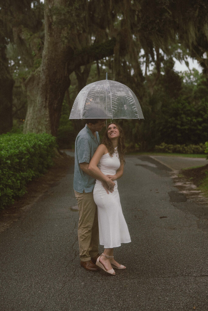 Romantic couple session in Savannah, Georgia
