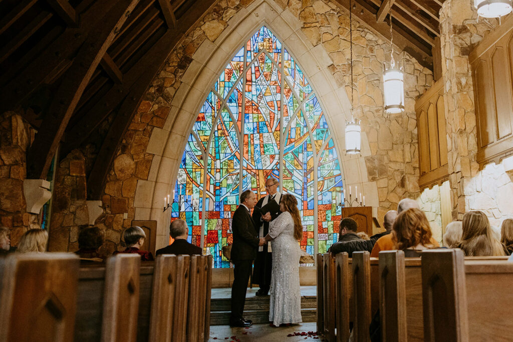 A Magical Winter Wedding at Callaway Gardens: An Intimate Holiday Celebration at Ida Cason Chapel