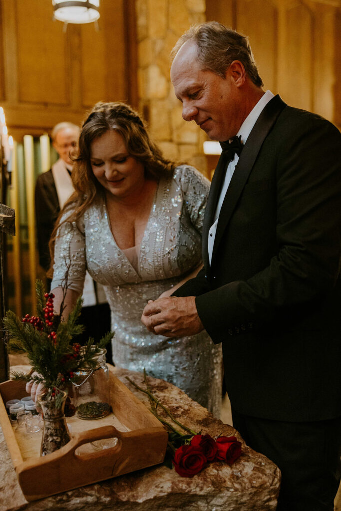 intimate wedding ceremony