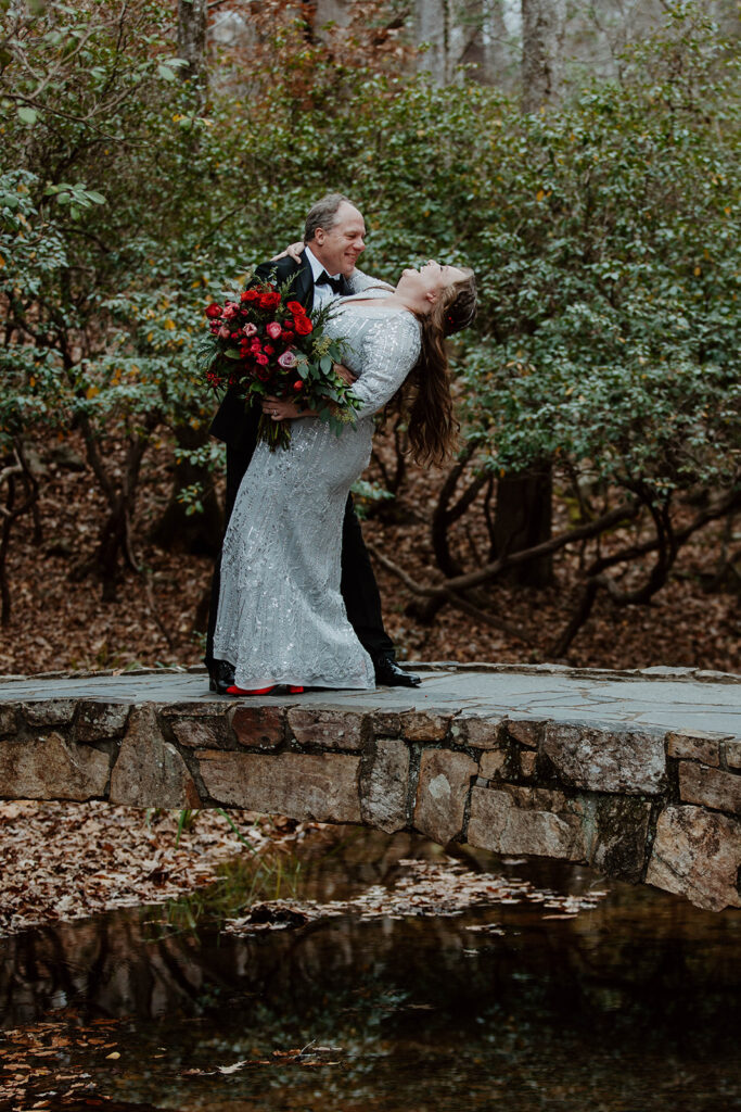 A Magical Winter Wedding at Callaway Gardens: An Intimate Holiday Celebration at Ida Cason Chapel