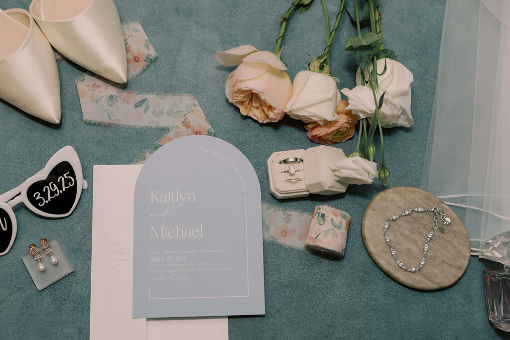 elegant and timeless wedding details