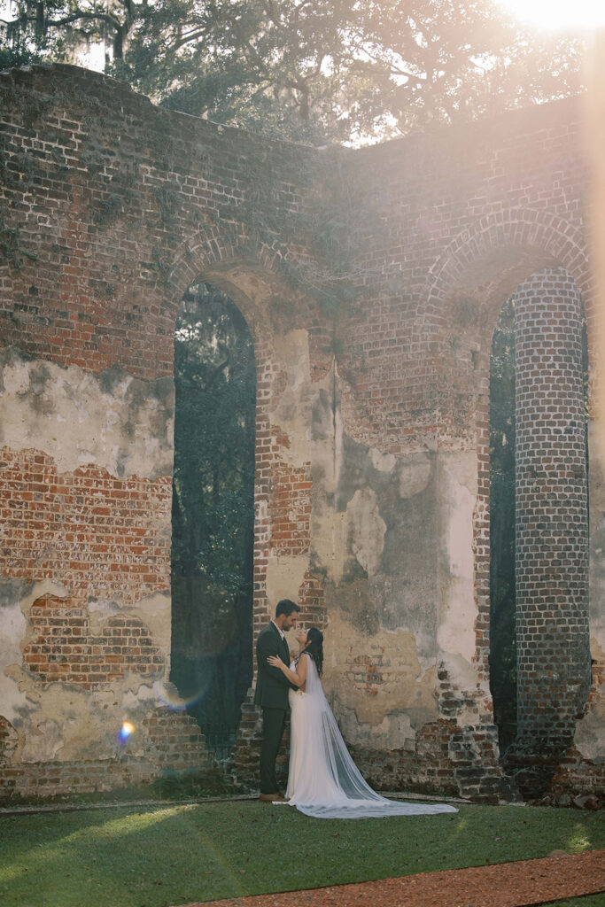 Just the Two of Us: An Intimate Old Sheldon Church Ruins Elopement