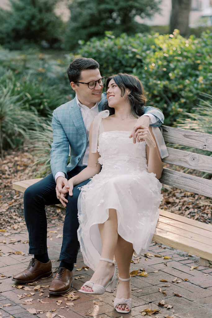 couple at their timeless photos in GA