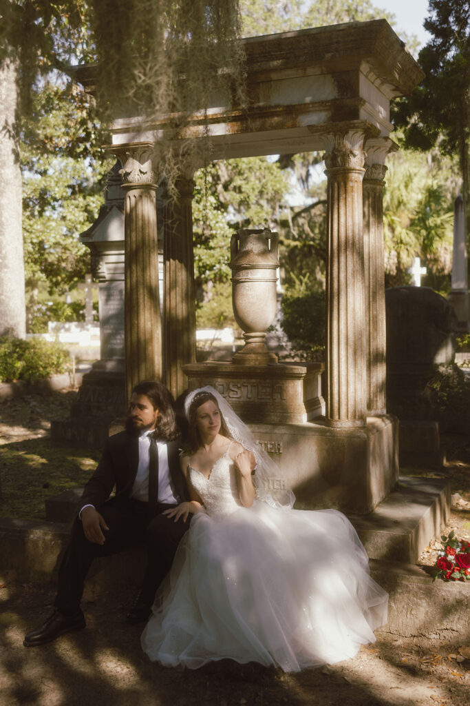 A Dreamy Bonaventure Cemetery Elopement in Savannah | Sara & Israel