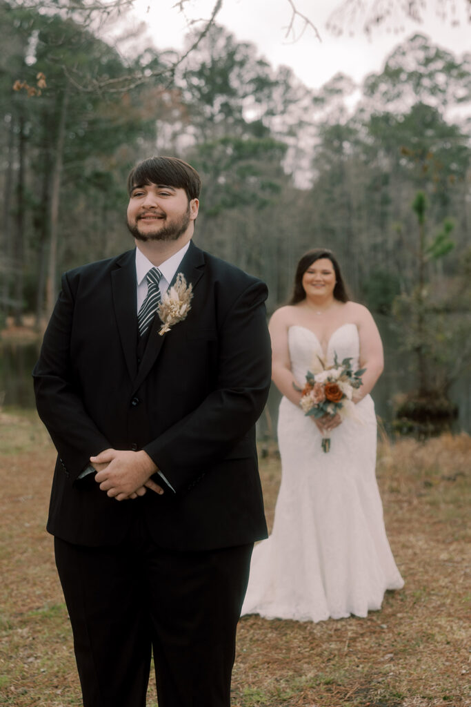 A Bohemian Lakeside Wedding at Evans County Public Fishing Area | Taylor & Brandon