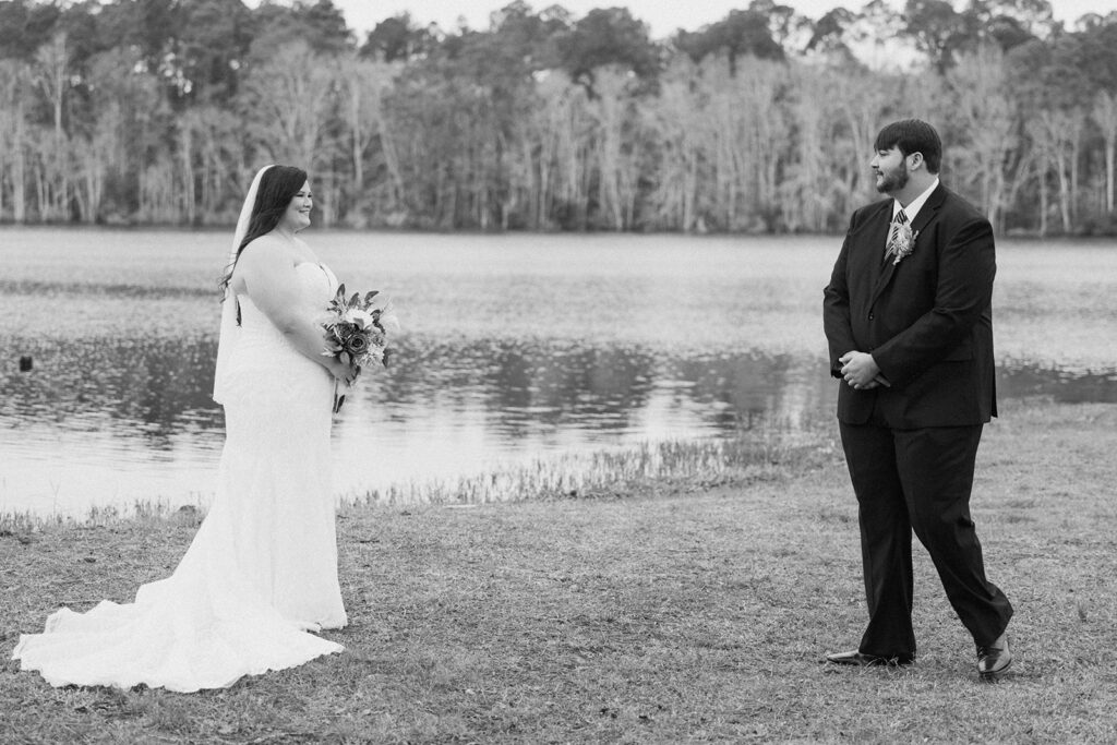 A Bohemian Lakeside Wedding at Evans County Public Fishing Area | Taylor & Brandon