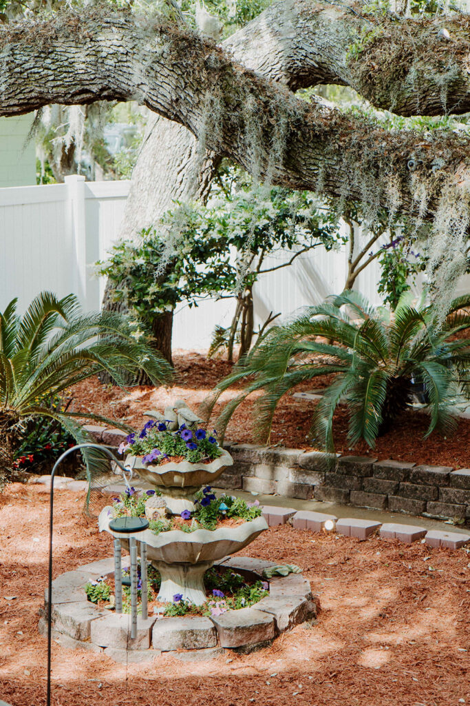 Beautiful details at the wedding venue in Georgia