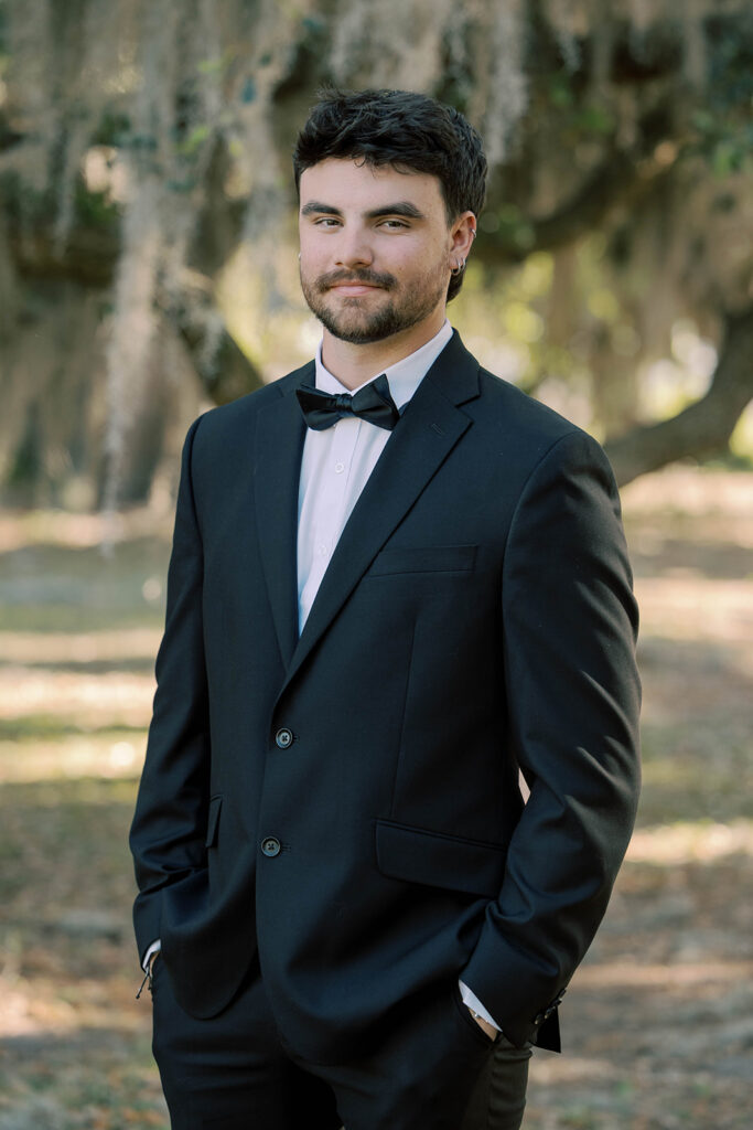 A Romantic Lowcountry Elopement at Whitehall Park in Beaufort, SC