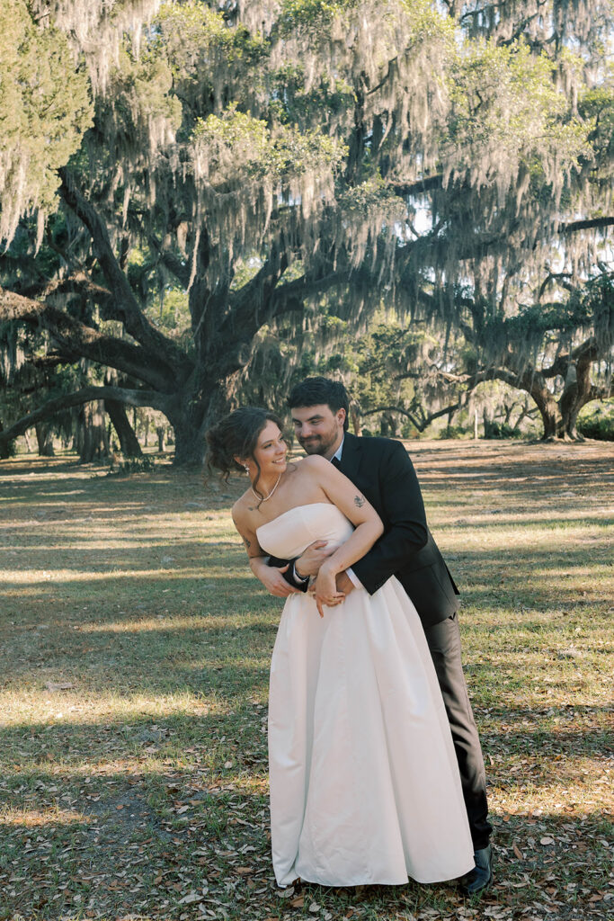 A Romantic Lowcountry Elopement at Whitehall Park in Beaufort, SC