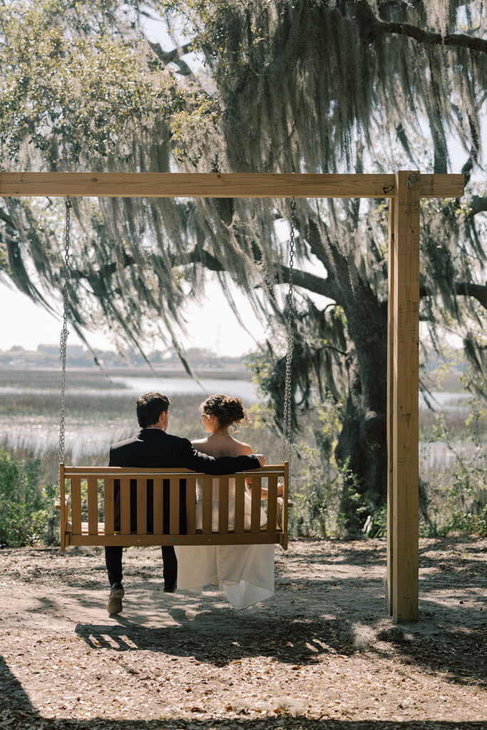 golden hour bridal portraits in GA