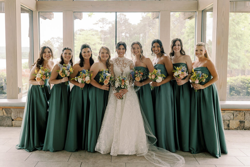 A Rain-Kissed Callaway Gardens Wedding With the Sweetest Chapel First Look