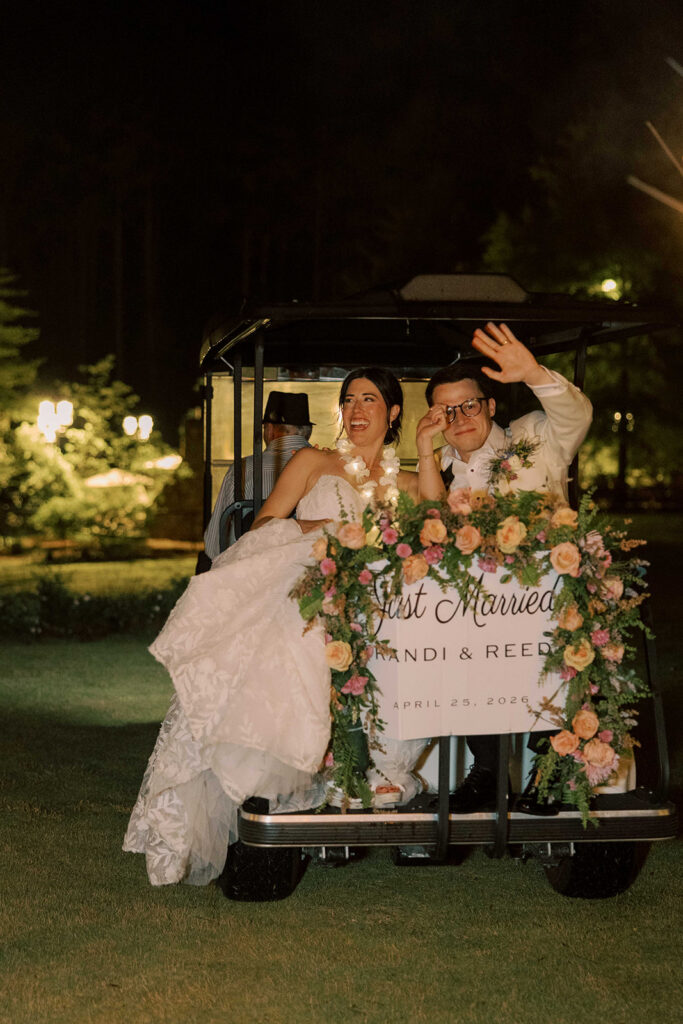 A Rain-Kissed Callaway Gardens Wedding With the Sweetest Chapel First Look