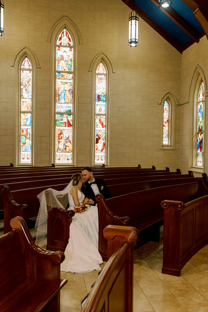 bridal portraits at their dream photoshoot