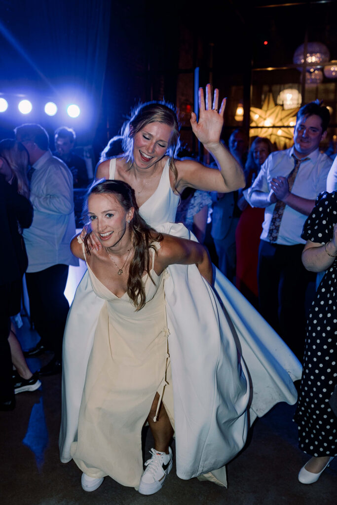 fun wedding reception in GA