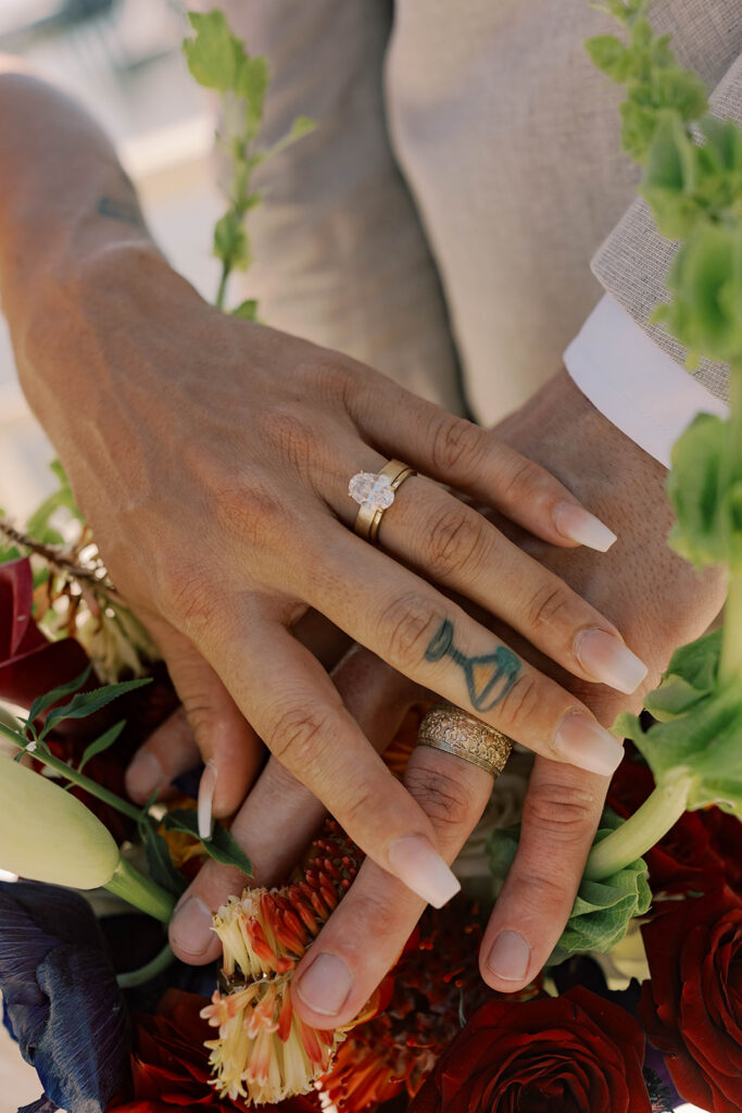 Intimate Tybee Island Elopement with Family on a Private Waterfront Dock