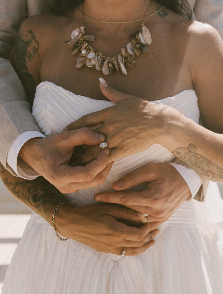 golden hour bridal portraits in GA