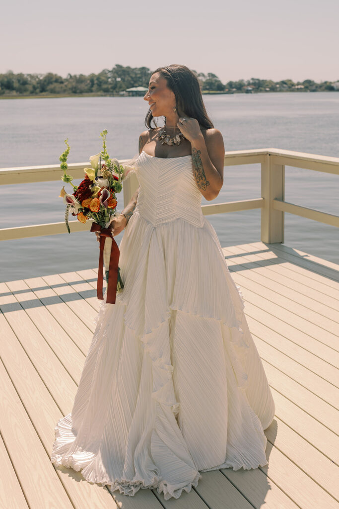 stunning portrait o0f the bride