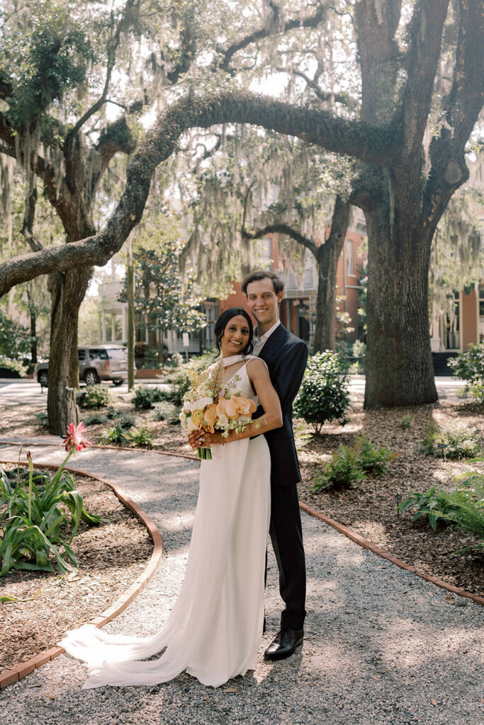 An Intimate Savannah Elopement with Two Wedding Ceremonies | Nikita & Harrison