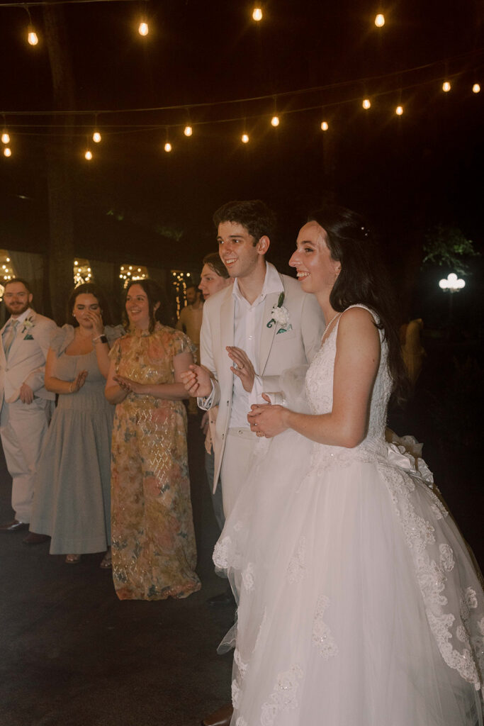 fun wedding reception party