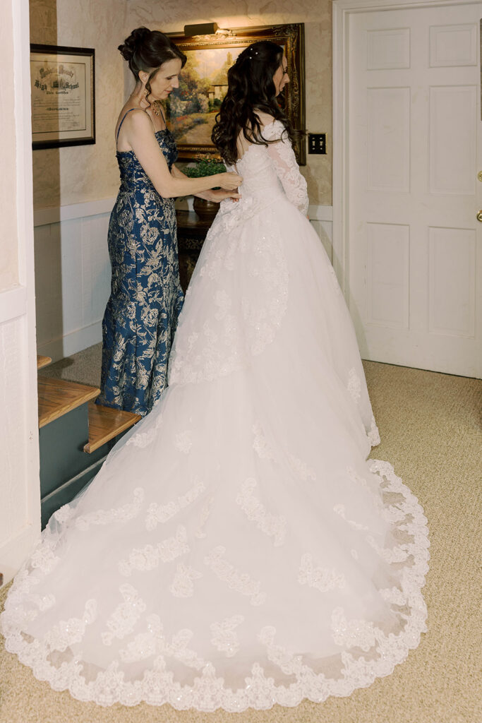 A Whimsical Lions Gate Manor Wedding with Garden Views & Faith-Filled Moments