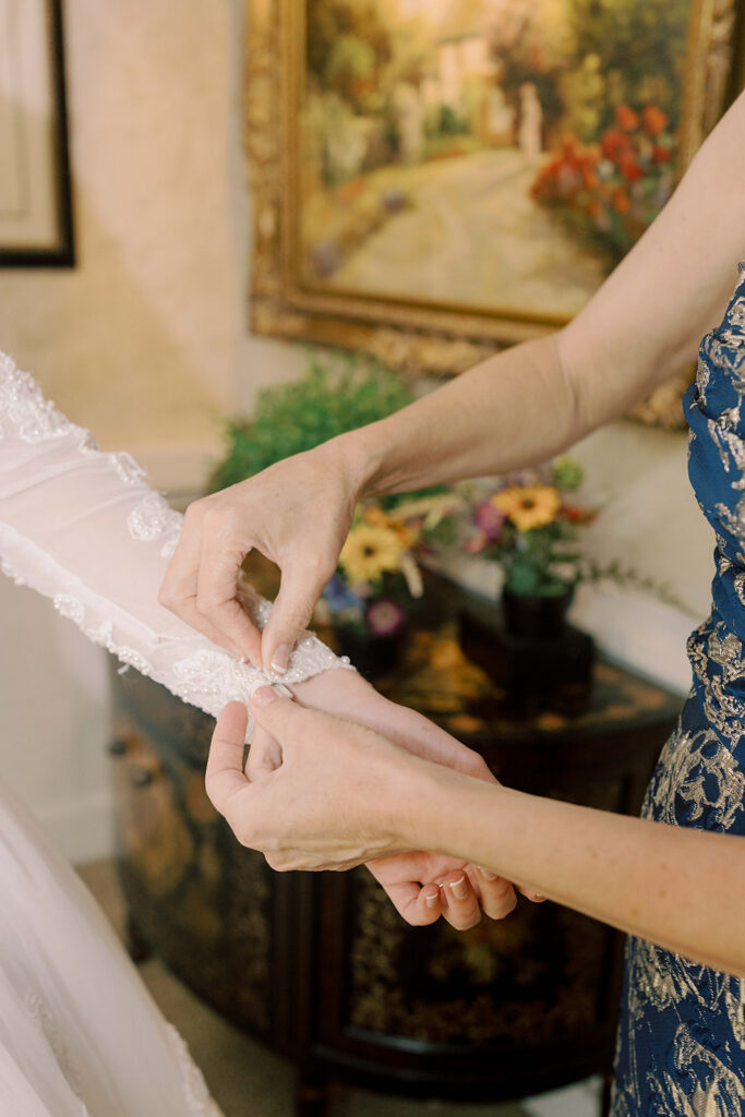 A Whimsical Lions Gate Manor Wedding with Garden Views & Faith-Filled Moments