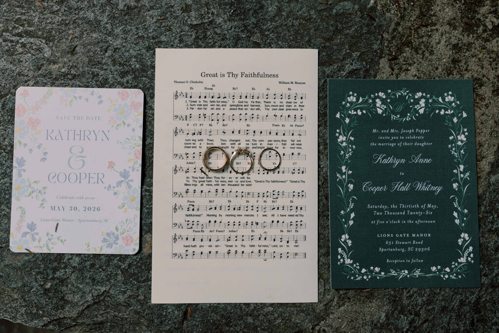 elegant and timeless wedding details