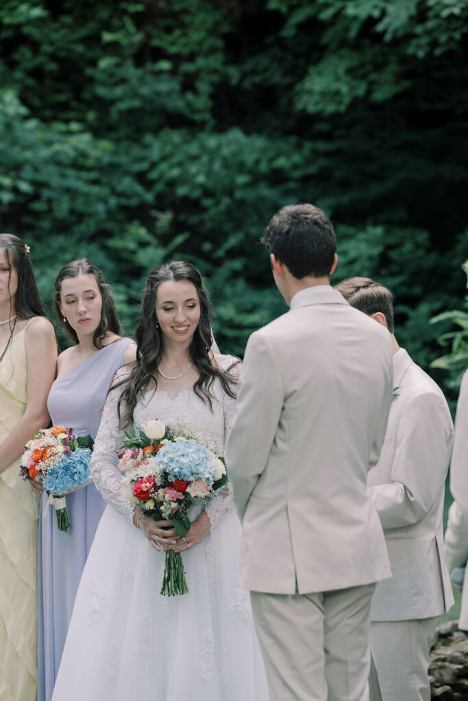 A Whimsical Lions Gate Manor Wedding with Garden Views & Faith-Filled Moments