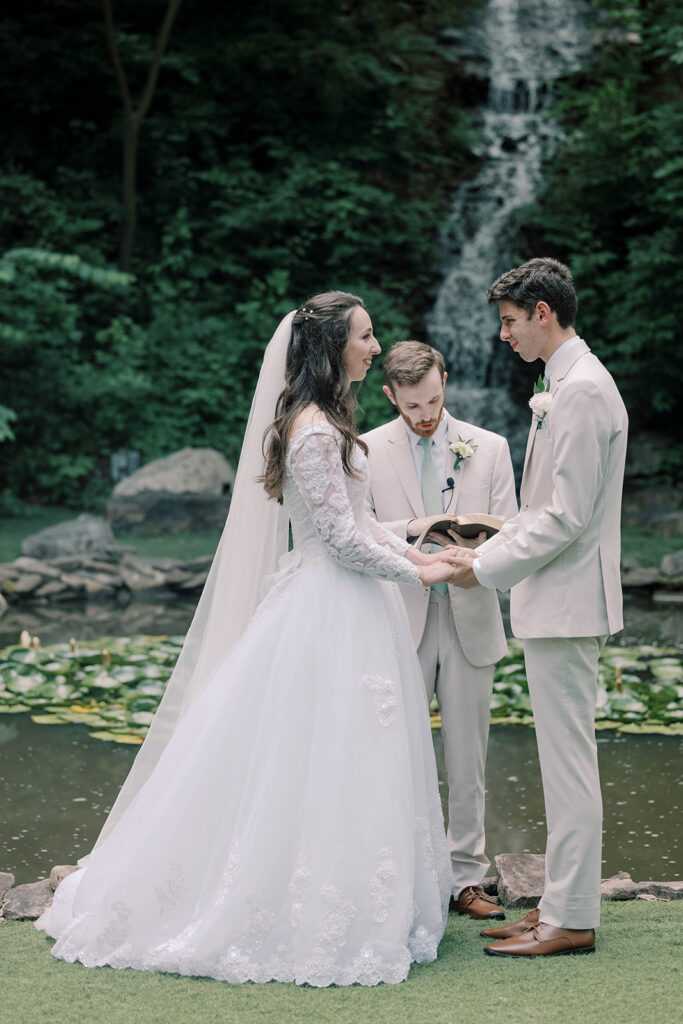 A Whimsical Lions Gate Manor Wedding with Garden Views & Faith-Filled Moments