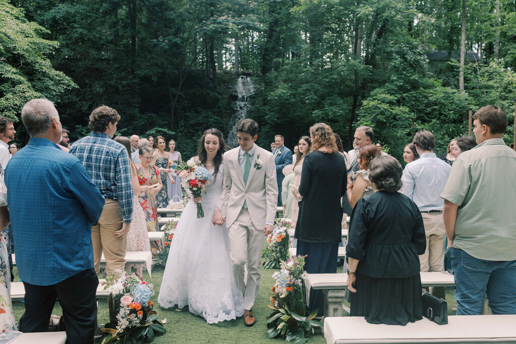 A Whimsical Lions Gate Manor Wedding with Garden Views & Faith-Filled Moments