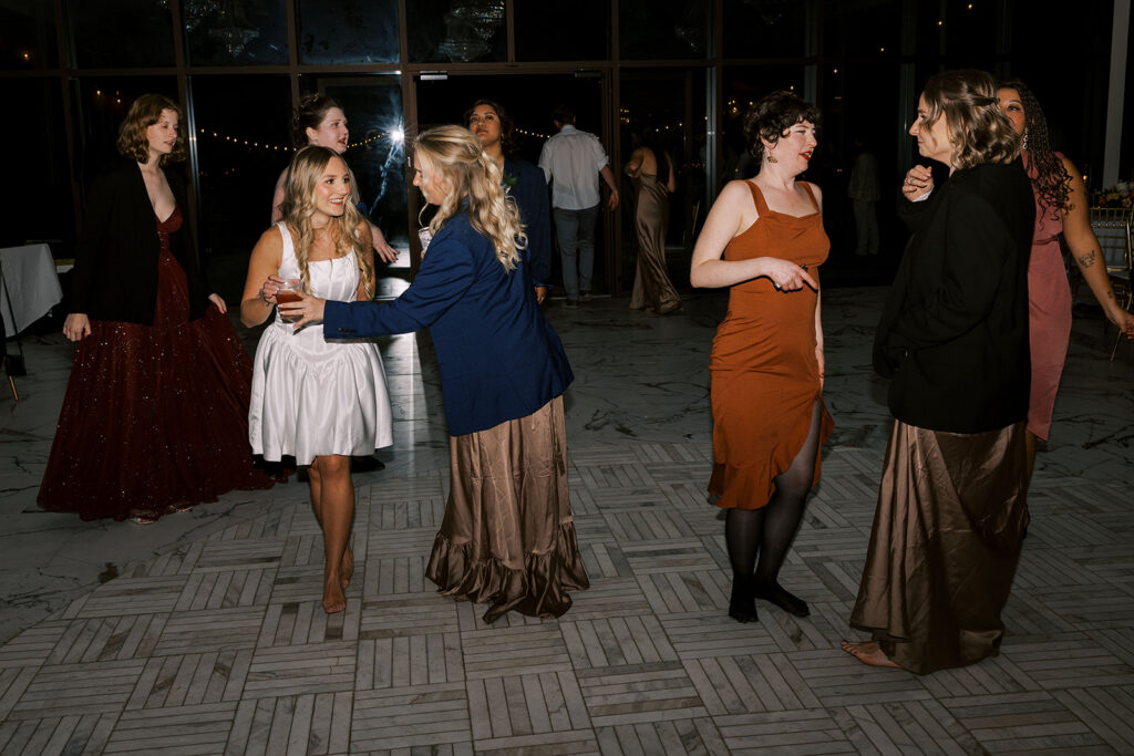 fun wedding reception party in GA