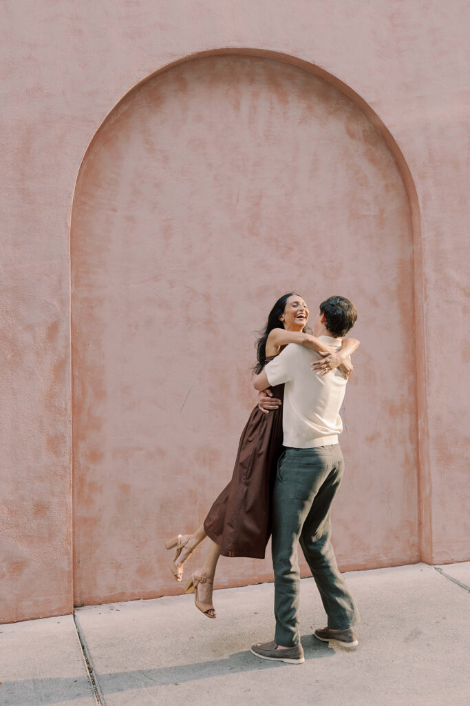 Playful Engagement Photo Poses for Couples Who Want to Be Themselves