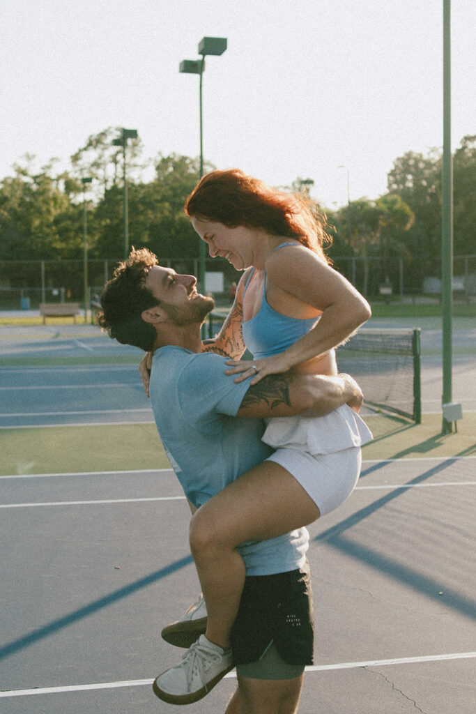 A Playful Engagement Session in Brunswick | Mabel & James