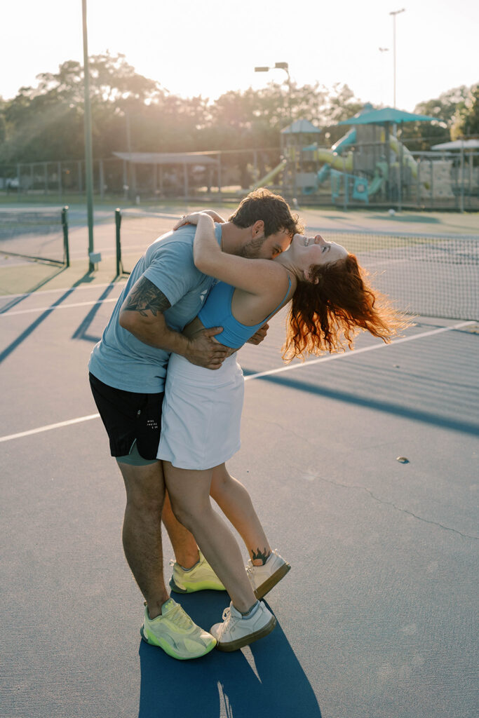 A Playful Engagement Session in Brunswick | Mabel & James