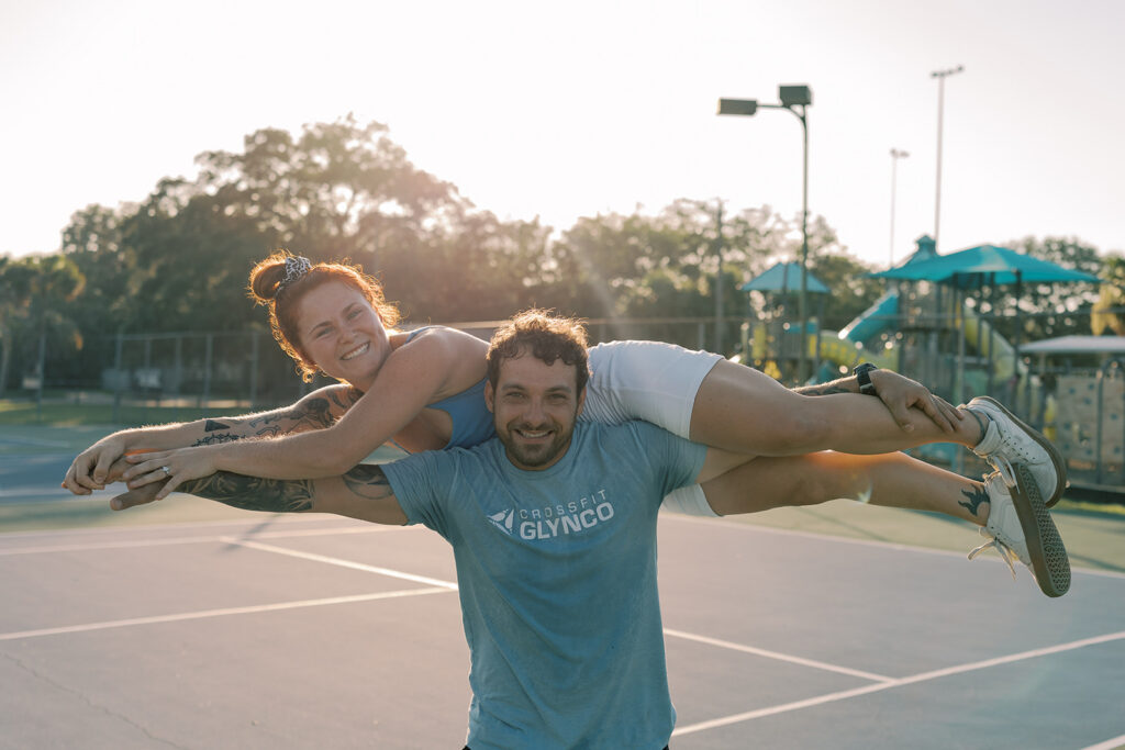 golden hour couple portraits in GA