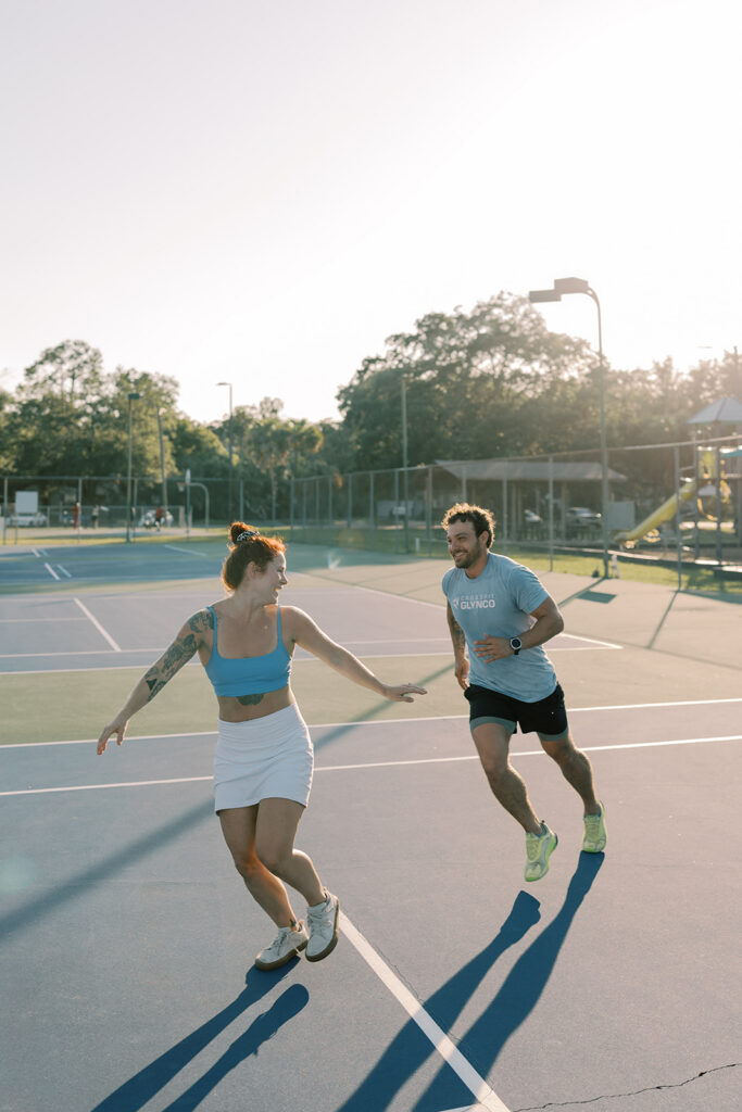 A Playful Engagement Session in Brunswick | Mabel & James
