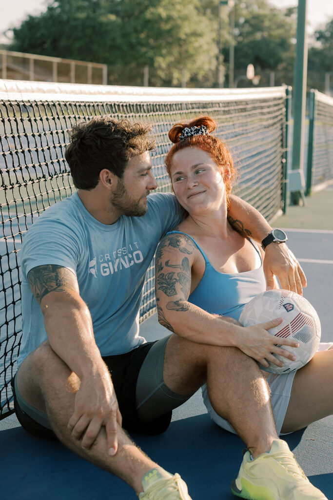 A Playful Engagement Session in Brunswick | Mabel & James